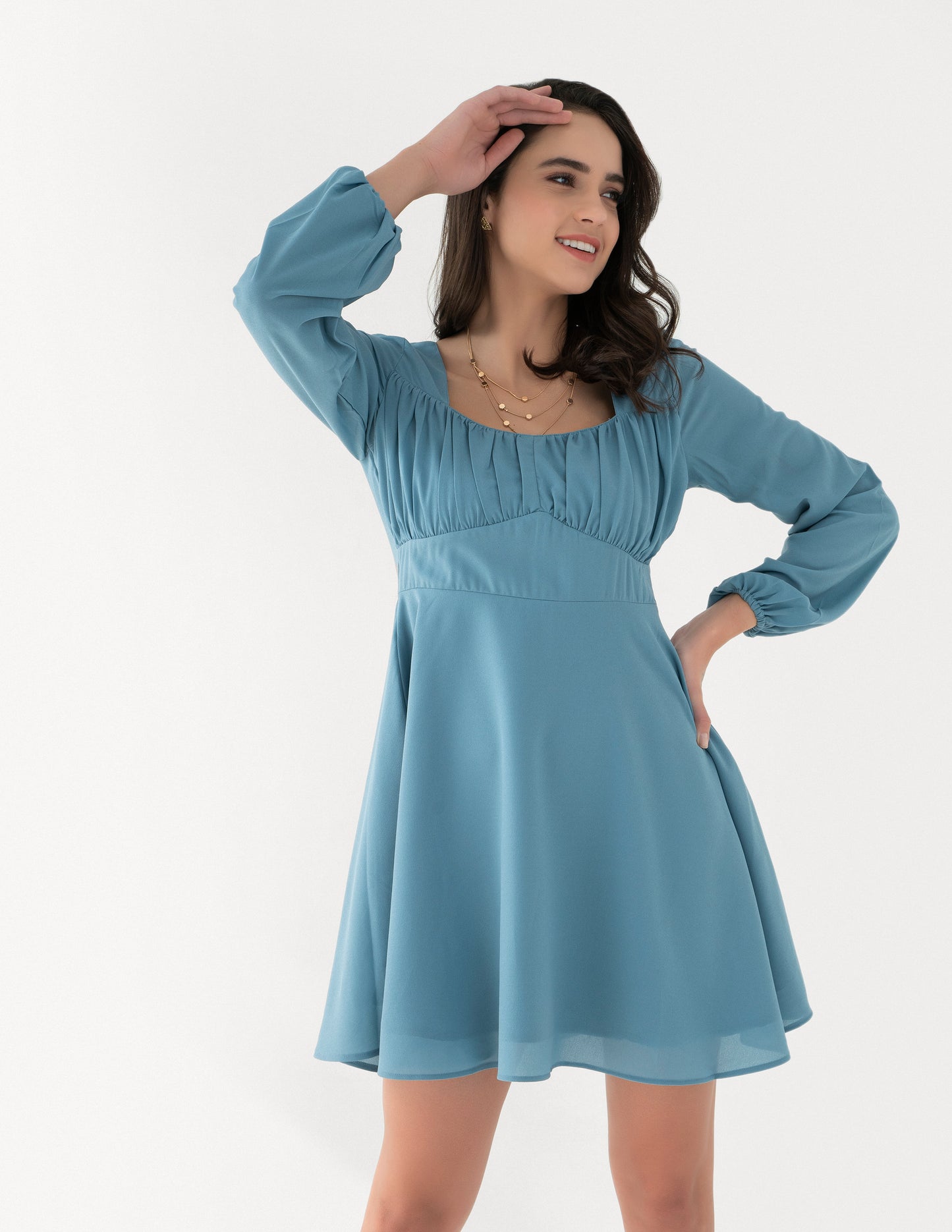 KATY EMPIRE WAIST DRESS – ClosetHook.com